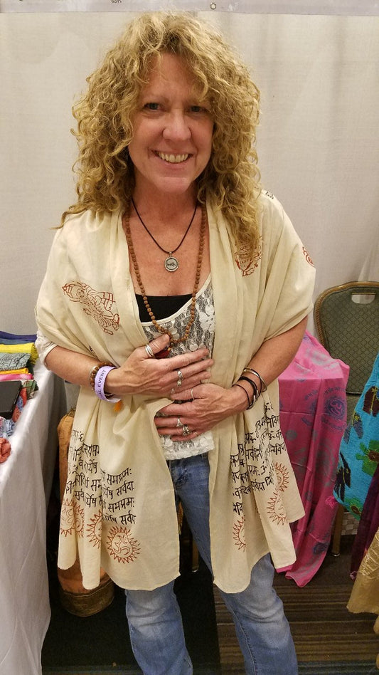Ganesh Mantra Shawl
