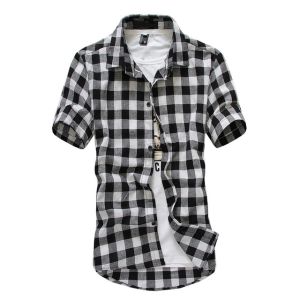 Checkered Button Up 2